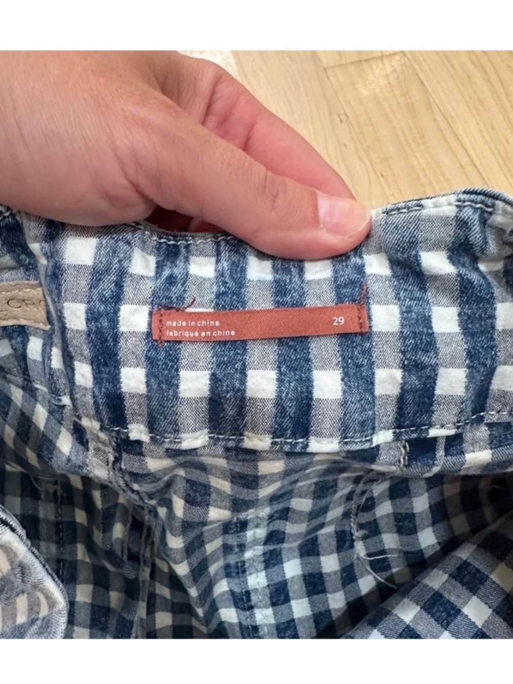 Anthropologie - Pilcro The Skipper Gingham Picnic Pants - Picture 6 of 8